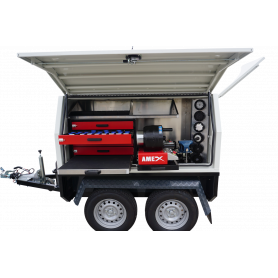 Remorque mobile de dépannage hydraulique autonome